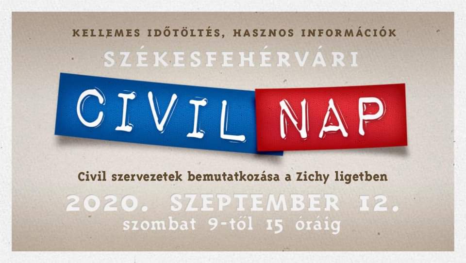 Találkozzunk a székesfehérvári Civil Napon!